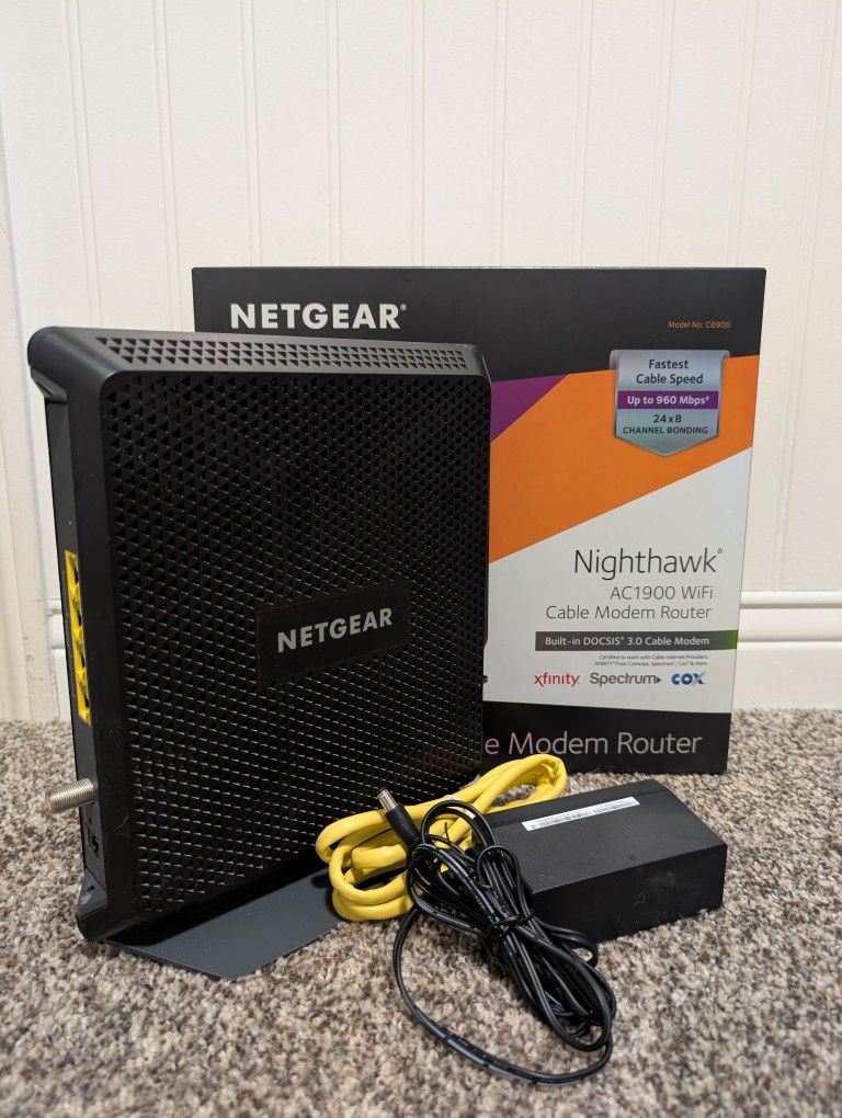 Netgear Nighthawk Ac100 WiFi Cable Modem Router