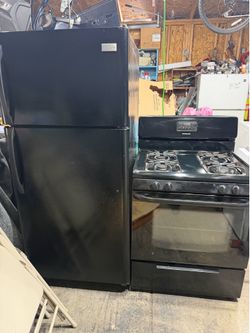 Fridge & Gas Stove