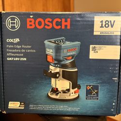 Brand New Bosch 18v Colt Palm Router! 