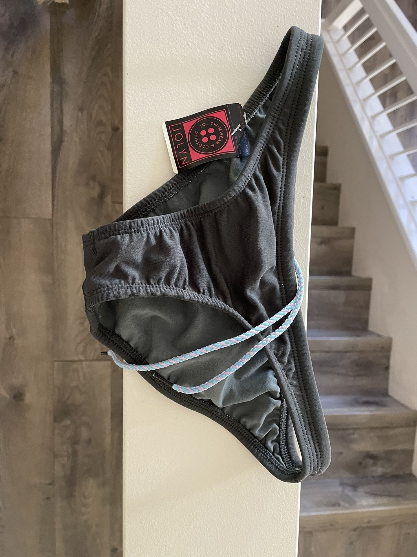 Gray Jolyn Bikini Bottom - Medium