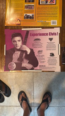Vintage 1993 Metal Elvis Stamp 