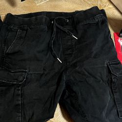 H&M Men's Black Joggers Size M 