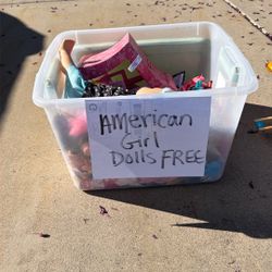 FREE! American Girl Doll Set And Accessories FREE!