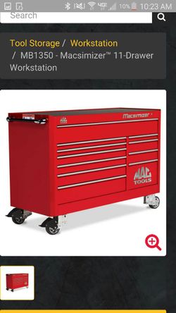 Mac tools Macsimizer 11 drawer tool box