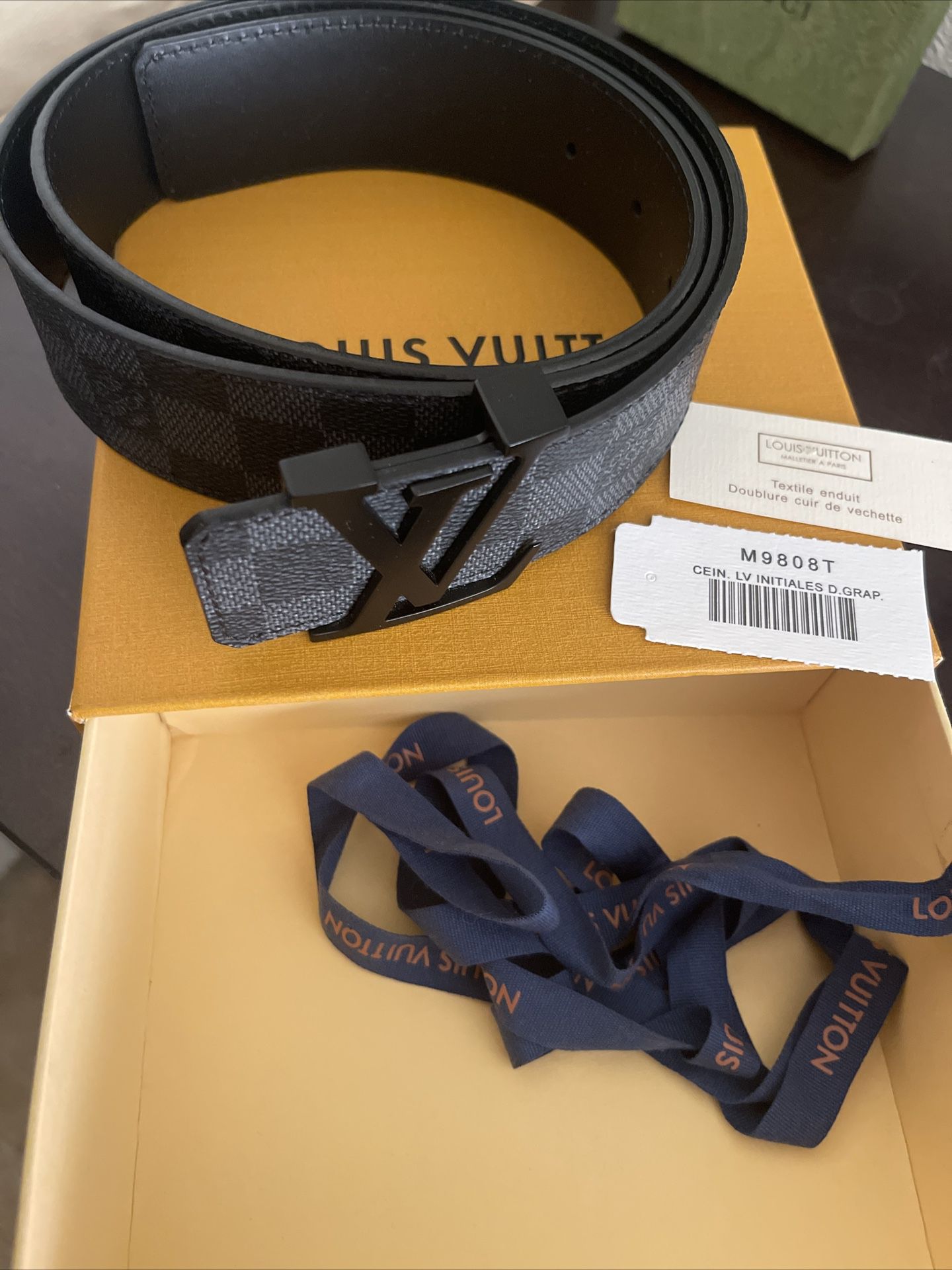Louis Vuitton LV Initiales Belt - Black (M9808) for Sale in Beaverton, OR -  OfferUp