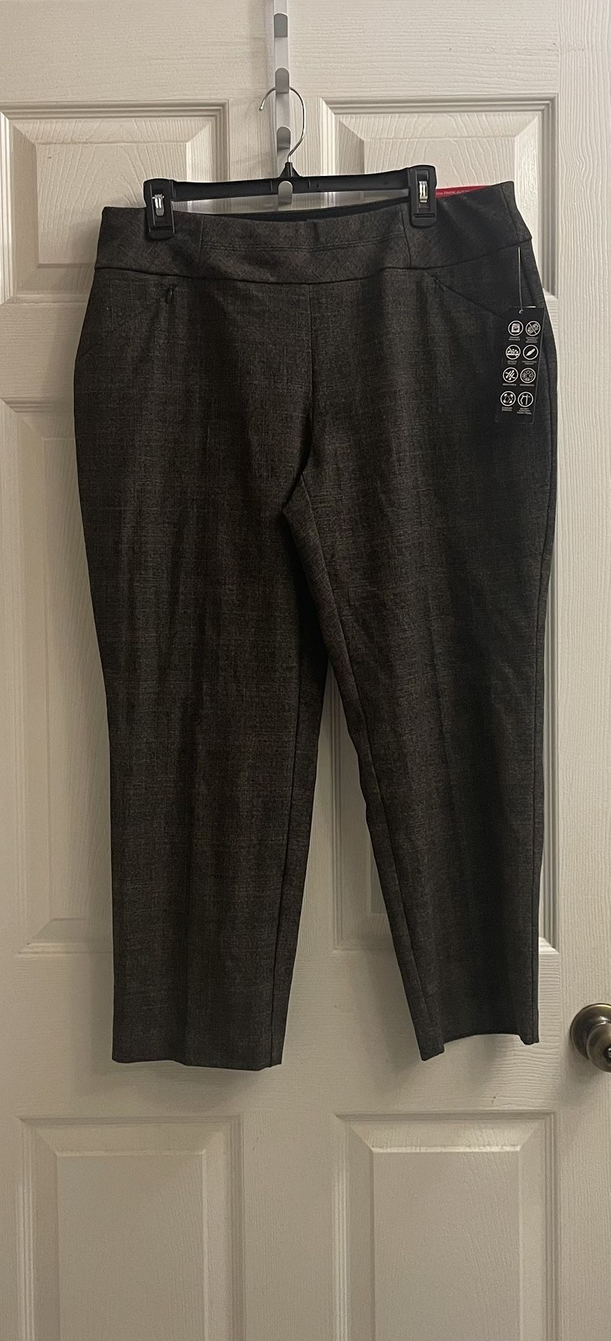 Brand New Straight Leg Dressy Slacks Size 12 Petite