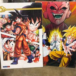 Two Dragonball Z Posters