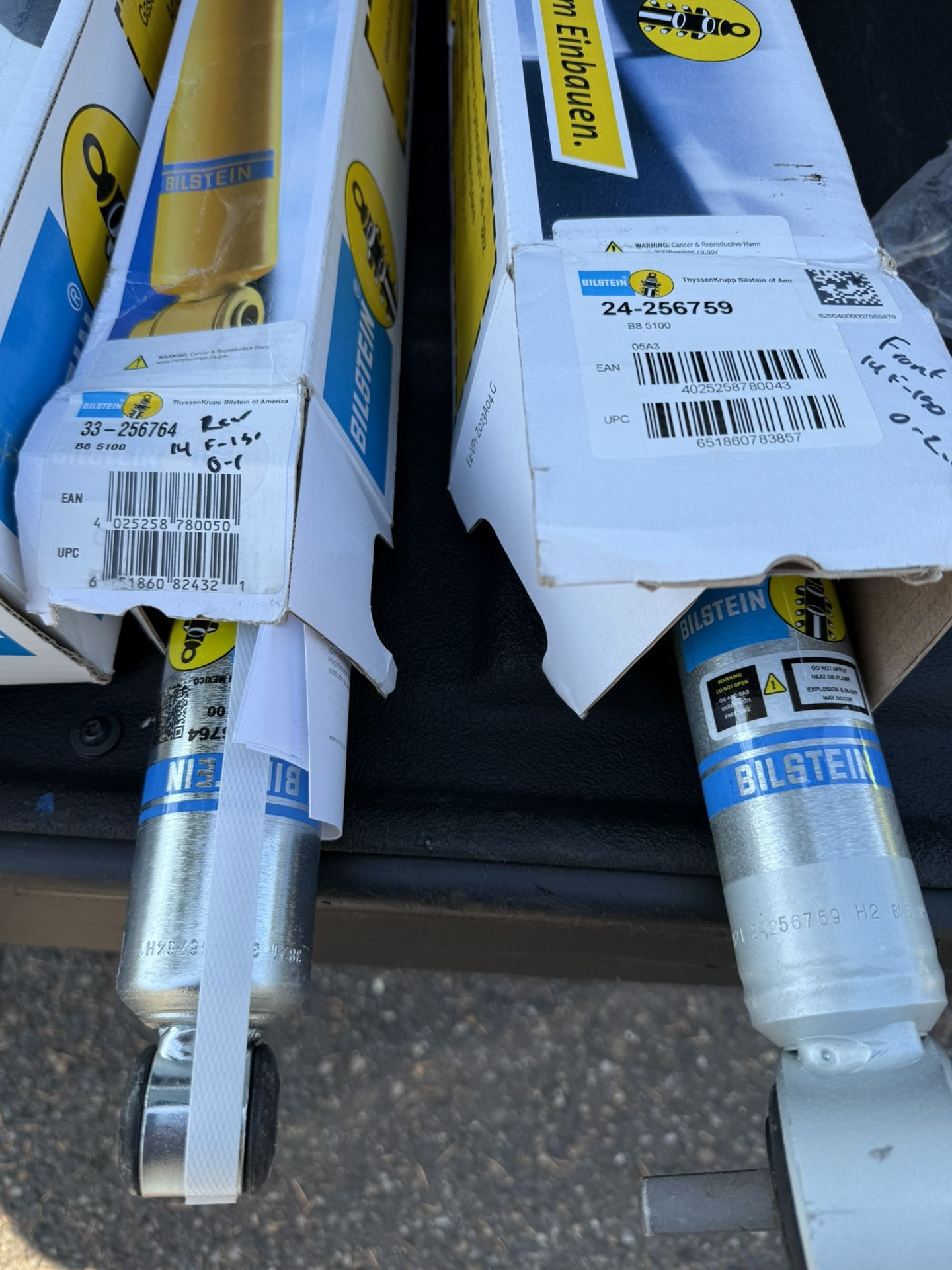 Leveling Kit For 2013-2014 F150 4x4 Bilstein 