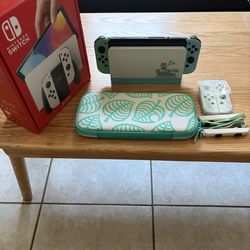 Custom Animal Crossing  OLED Nintendo Switch