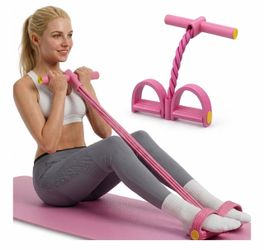 Pedal Resistance Bands with Handles, Elastic Bands