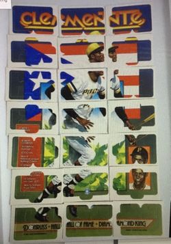 1987 Donruss Roberto Clemente Puzzle
