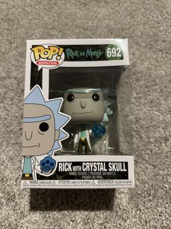 Rick With Crystal Skull 692 Funko Pop