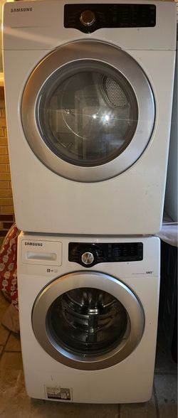 Samsung Frontload Stackable Washer And Electric Dryer Set (Free Delivery Installation Warranty)