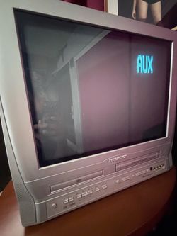 Magnavox CRT Tv DVD VHS combo