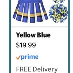  Creations Girl Cheerleader Costume, Cute Cheer Uniform Outfit