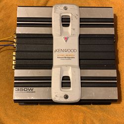 Old School Kenwood Amplifier