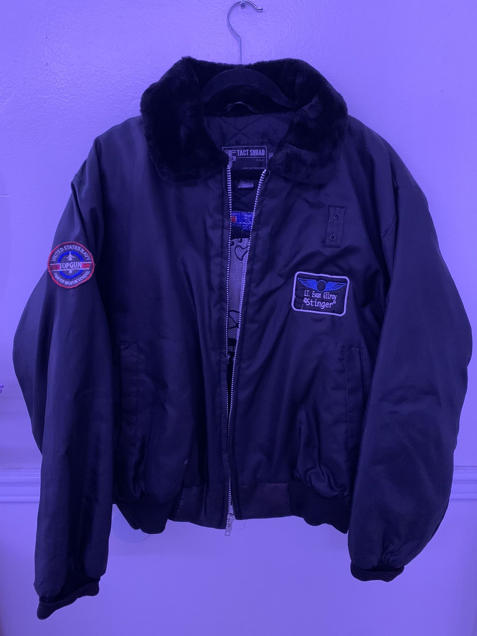 $20 Bomber jacket size Large 