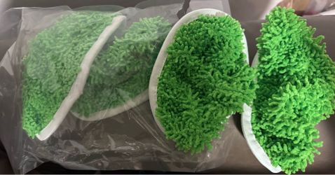 Reusable micro fiber mop pads