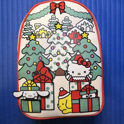 Her Universe (similar Loungefly) Hello Kitty & Friends Holiday Gifts Mini Backpack – NWTs  