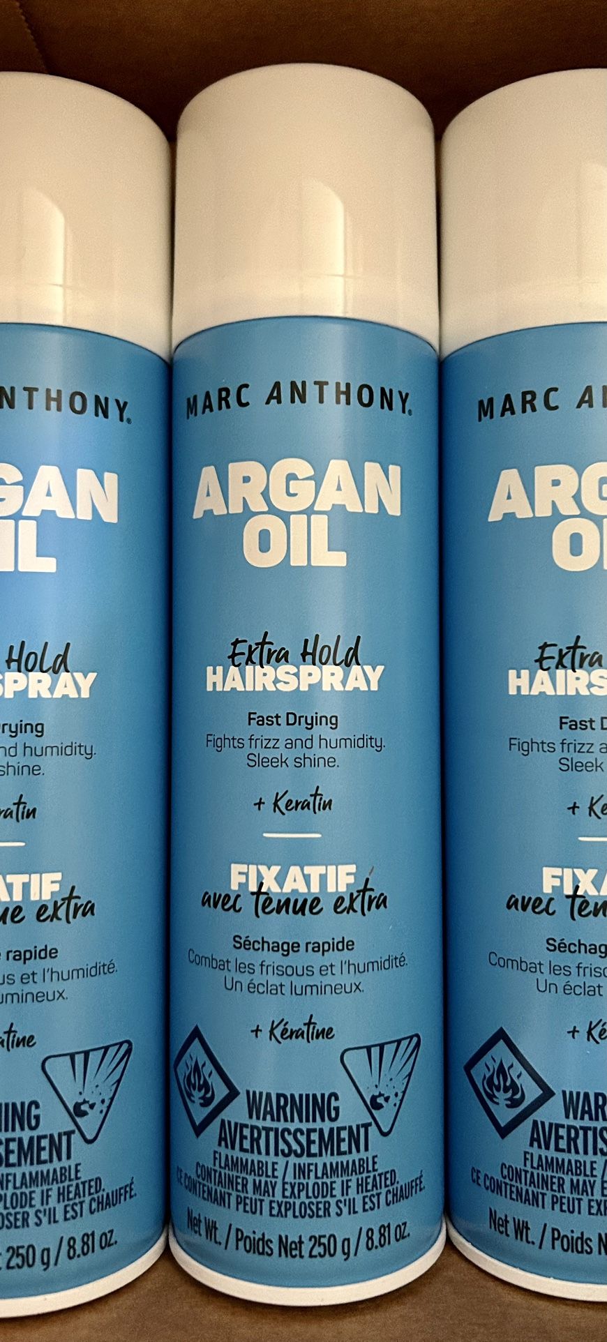Marc Anthony Argan Oil Extra Hold Hair Spray Fast Drying 8.81 oz NEW!