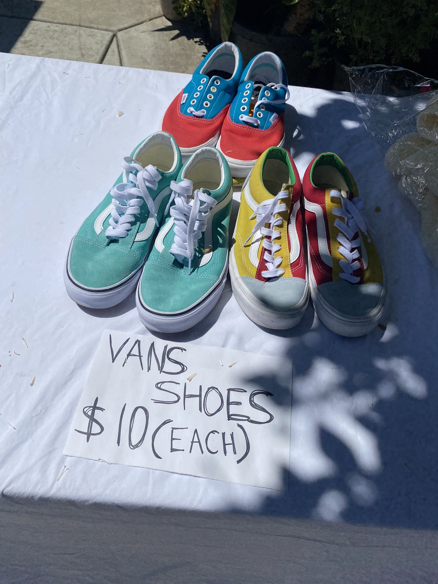 Vans Women Or Men Shoes