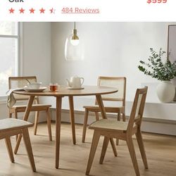 Seno Round Dining Table ! Still In A Box ! 