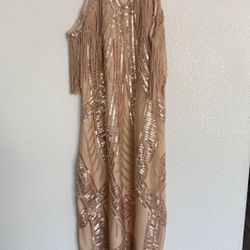 Roaring 20’s Fringe Dress Still New in Package 