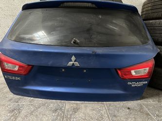 MITSUBISHI OUTLANDER SPORT TAILGATE LIFTGATE BACK DOOR SHELL W/ GLASS 2017