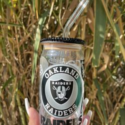 Raiders Glass Cups