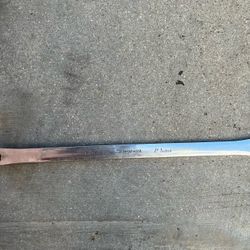 Snap-on 17–19 mm 12-Point Metric Flank Drive High-Performance 0° Offset Box Wrench