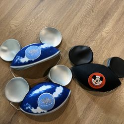 3 Mickey Mouse Ears - From Disney World