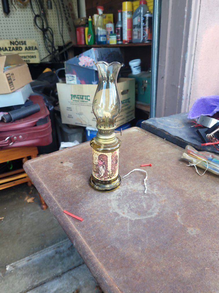1(contact info removed)s Oil Lamp