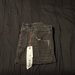 Men Purple Jeans