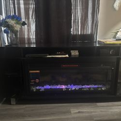 Electric Fire Place  Tv Stand