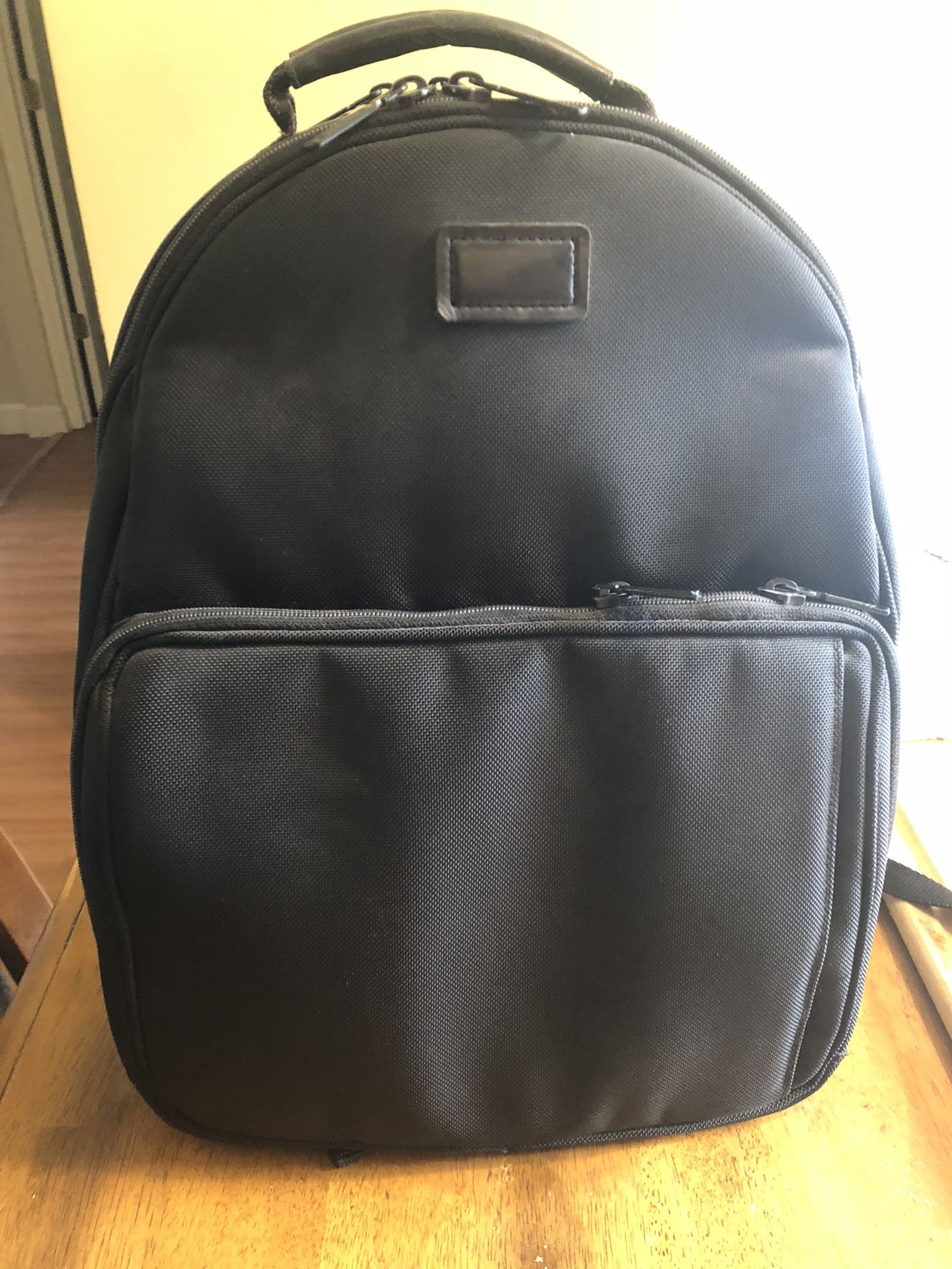 Black Laptop Backpack.