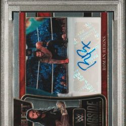 2022 PANINI SELECT WWE RINGSIDE ACTION SIGNATURESROMAN REIGNS RARRN