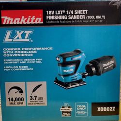 Makita New 1/4” Sander 