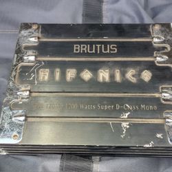 Hifonics car Amp OBO