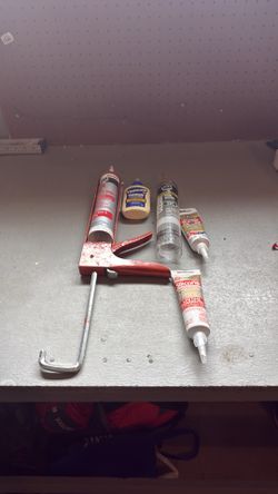 Caulk and Glue