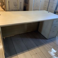 Executive Desk Maple 3’x6’ 