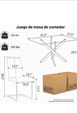 Juego de comedor