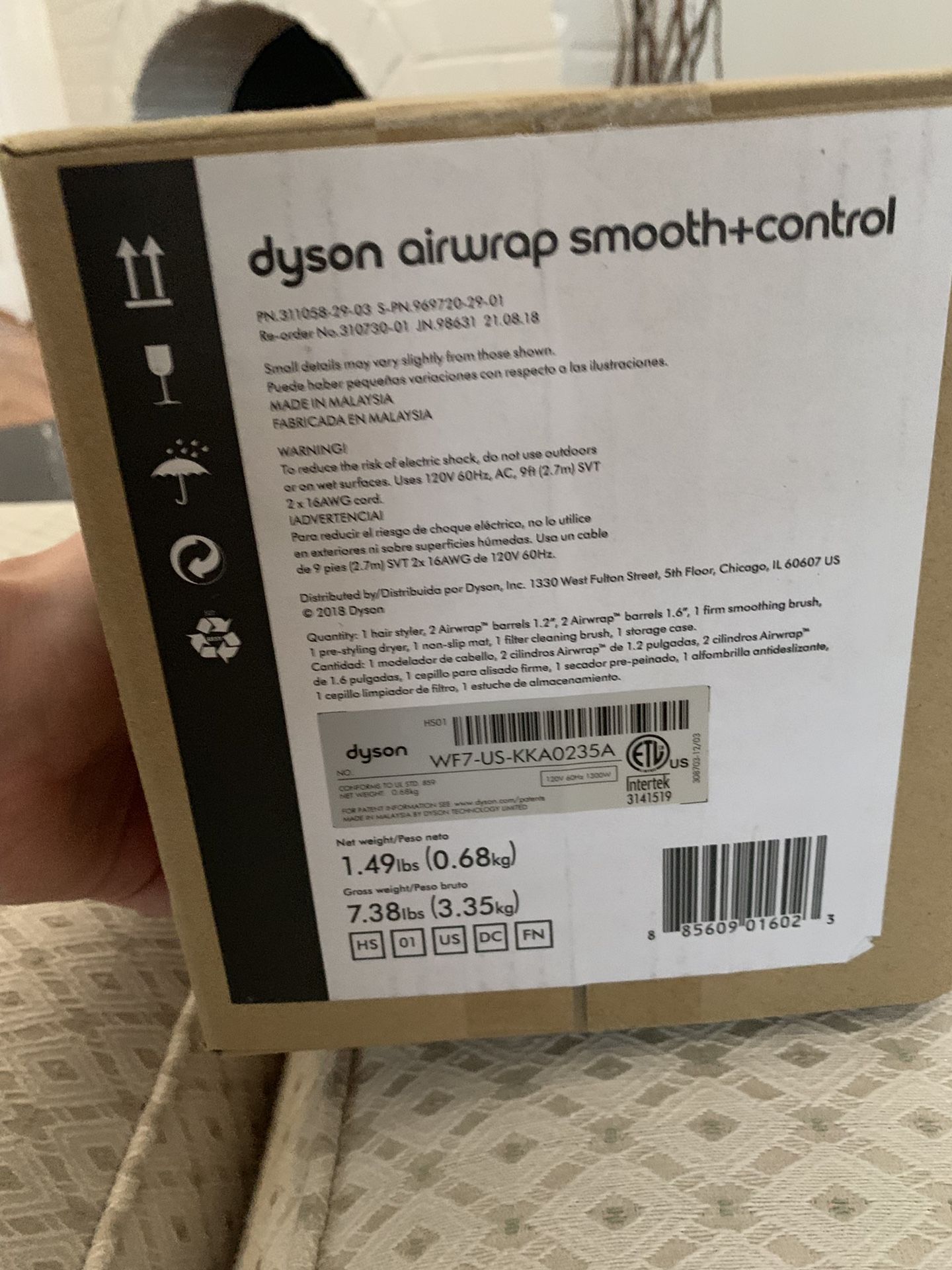 Dyson Airwrap Styler - New in Box, all attachments included, Sold out everywhere!