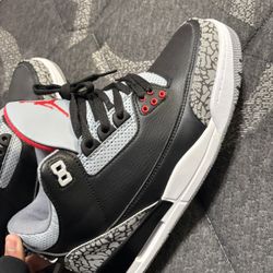 Air Jordan 3 Retro OG’Black Cement’ 2024