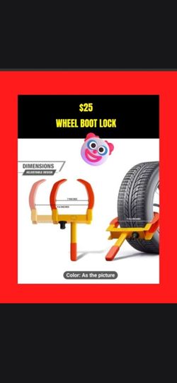 Wheel boot lock tools