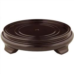 Genuine Rosewood 7.5" Decorative Round Stand