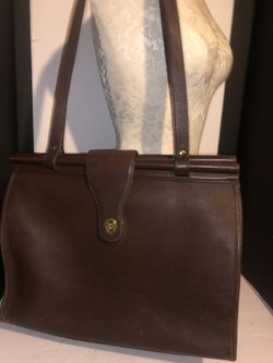 Coach E7C-9096 messenger leather tote rare