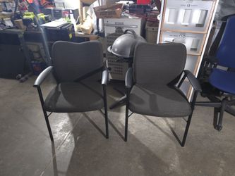 Two Guest Arm Chairs