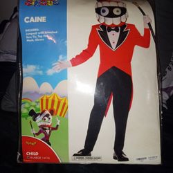 Digital Circus Cane Outfit Size Extra Large In Kids 14 To 16