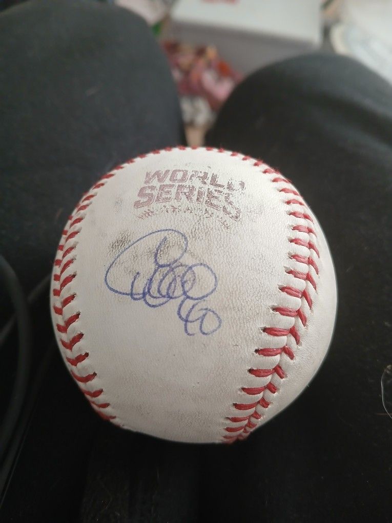 Cubs Baseball Fans & Collectors 2016 Worldseires Autographed By Willson Contreras #40 