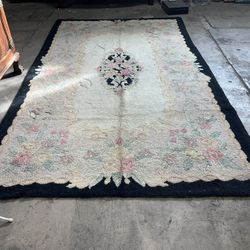 Vintage American Hook Rug
